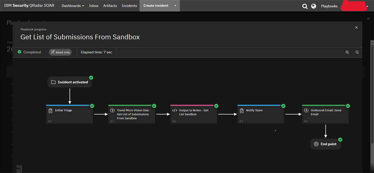 Playbook Playbook progress